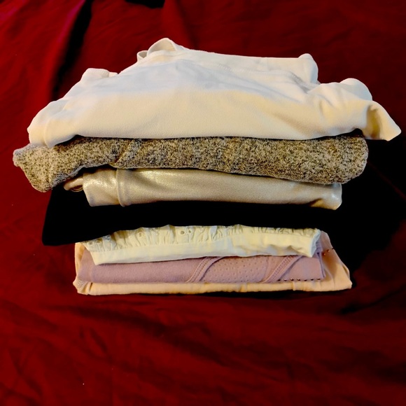 Express BUNDLE of 7 Tank Tops Sleeveless Blouses Size L - Picture 1 of 15